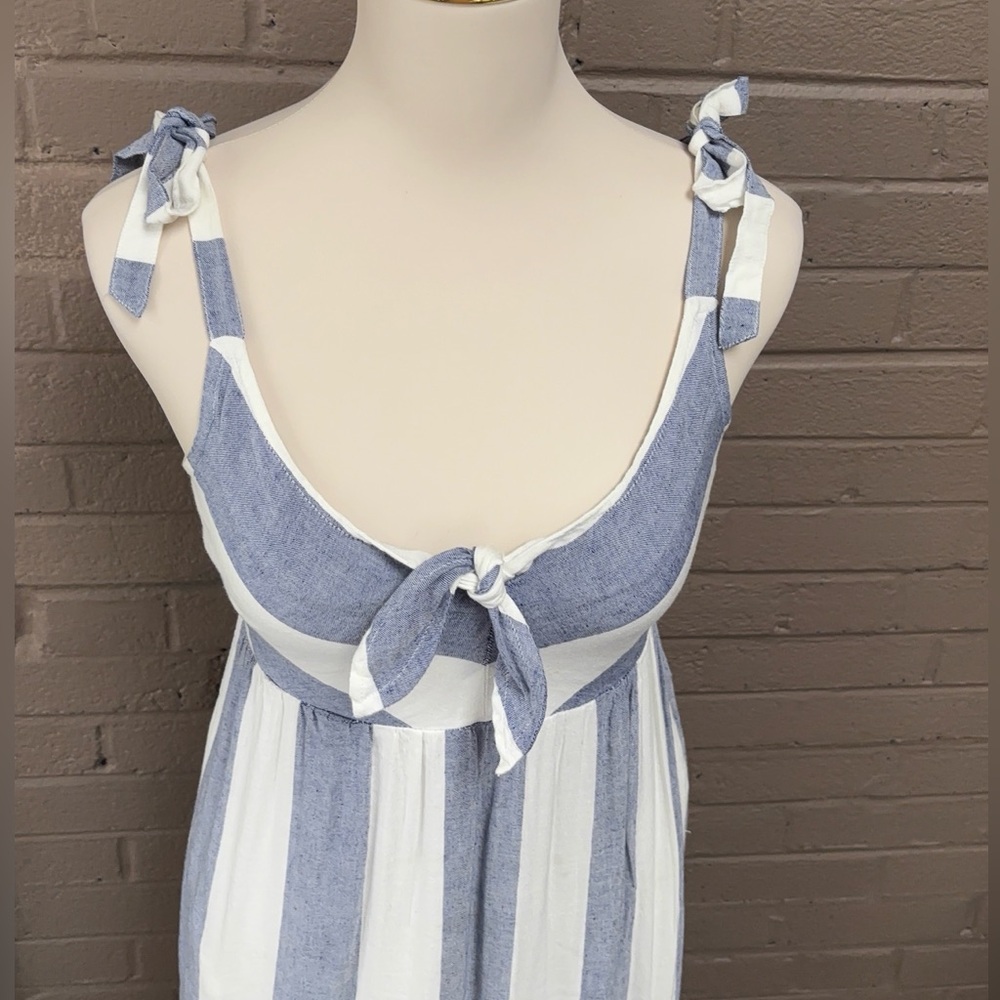 Tommy Bahama linen blend maxi dress S - Picture 3 of 16